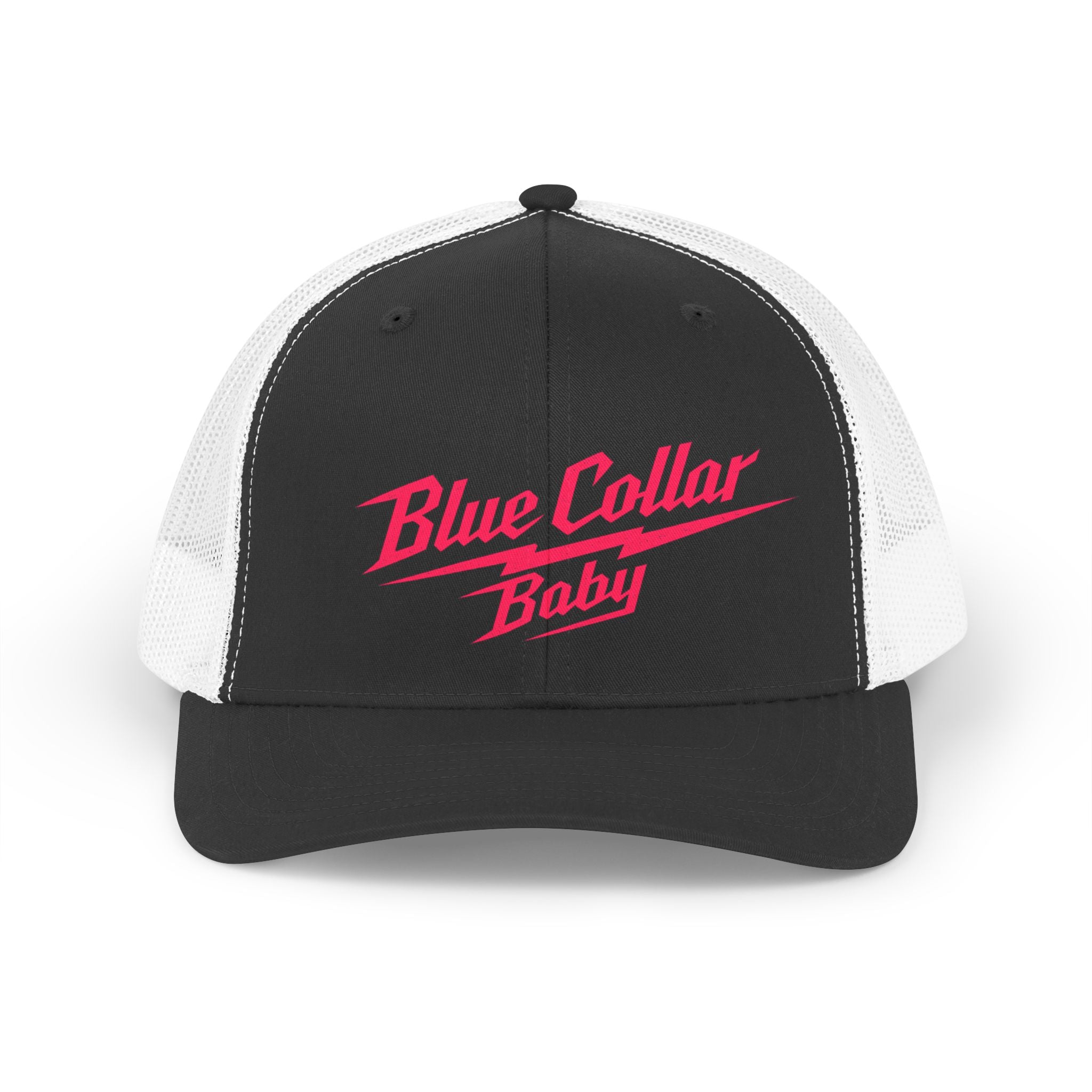 Blue Collar Baby trucker hat